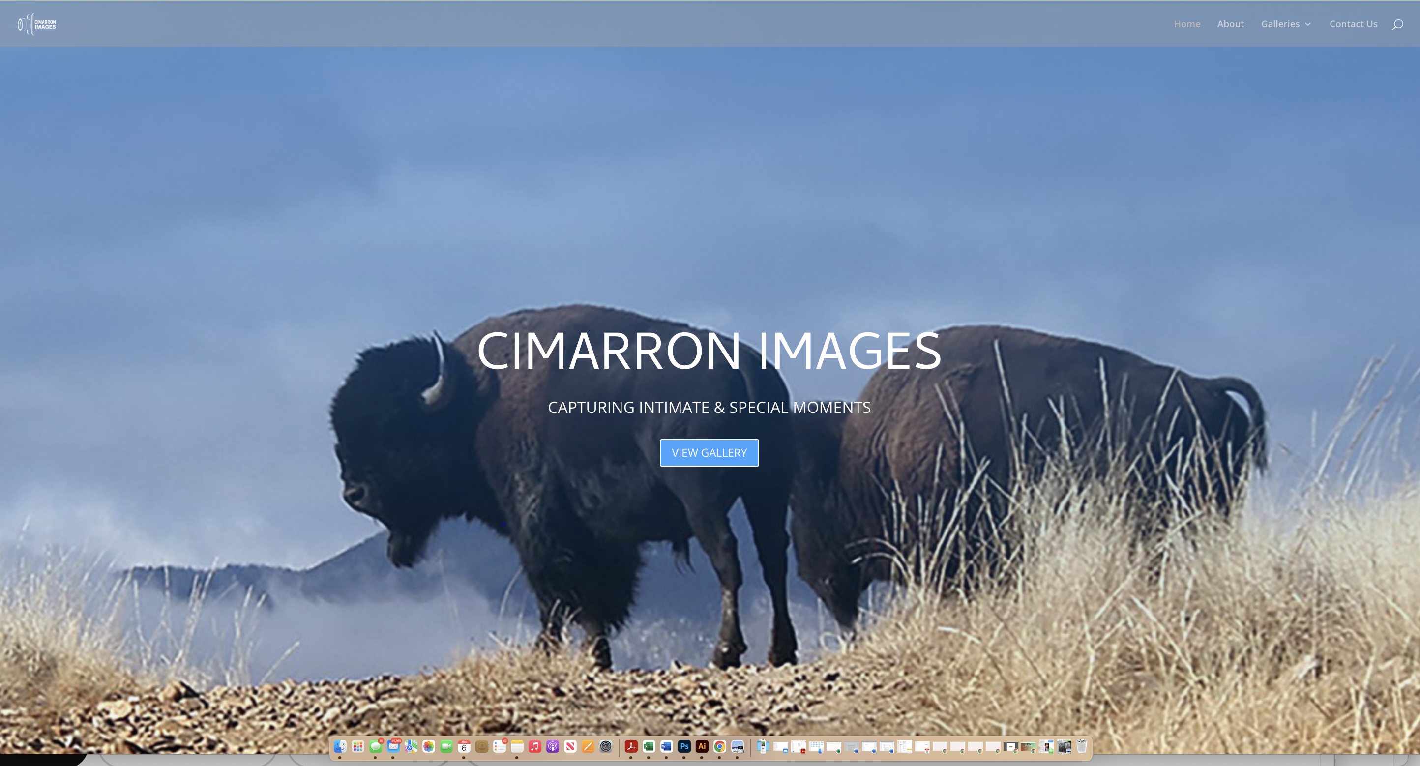 Cimarron Images Website created by New Vision Graphics L.L.C.