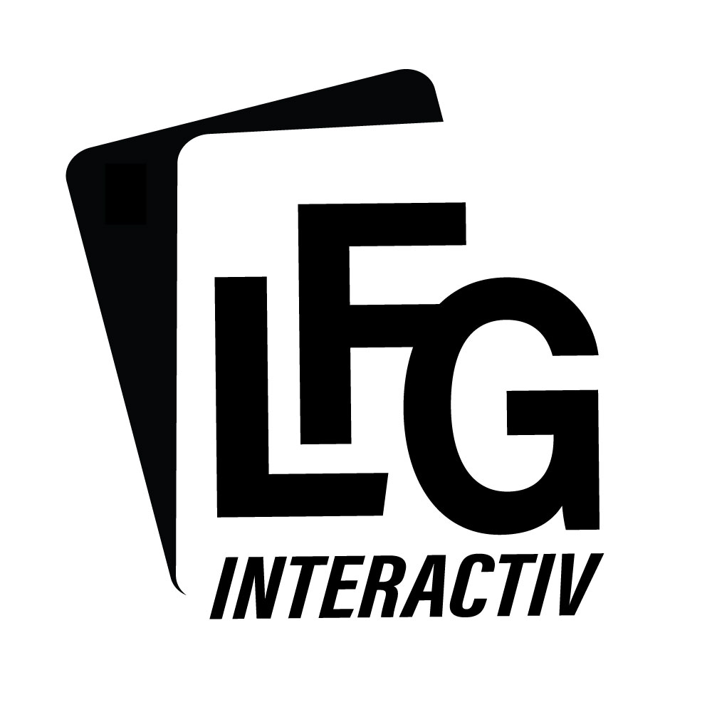 LFG Interactiv Logo Design by New Vision Graphics 